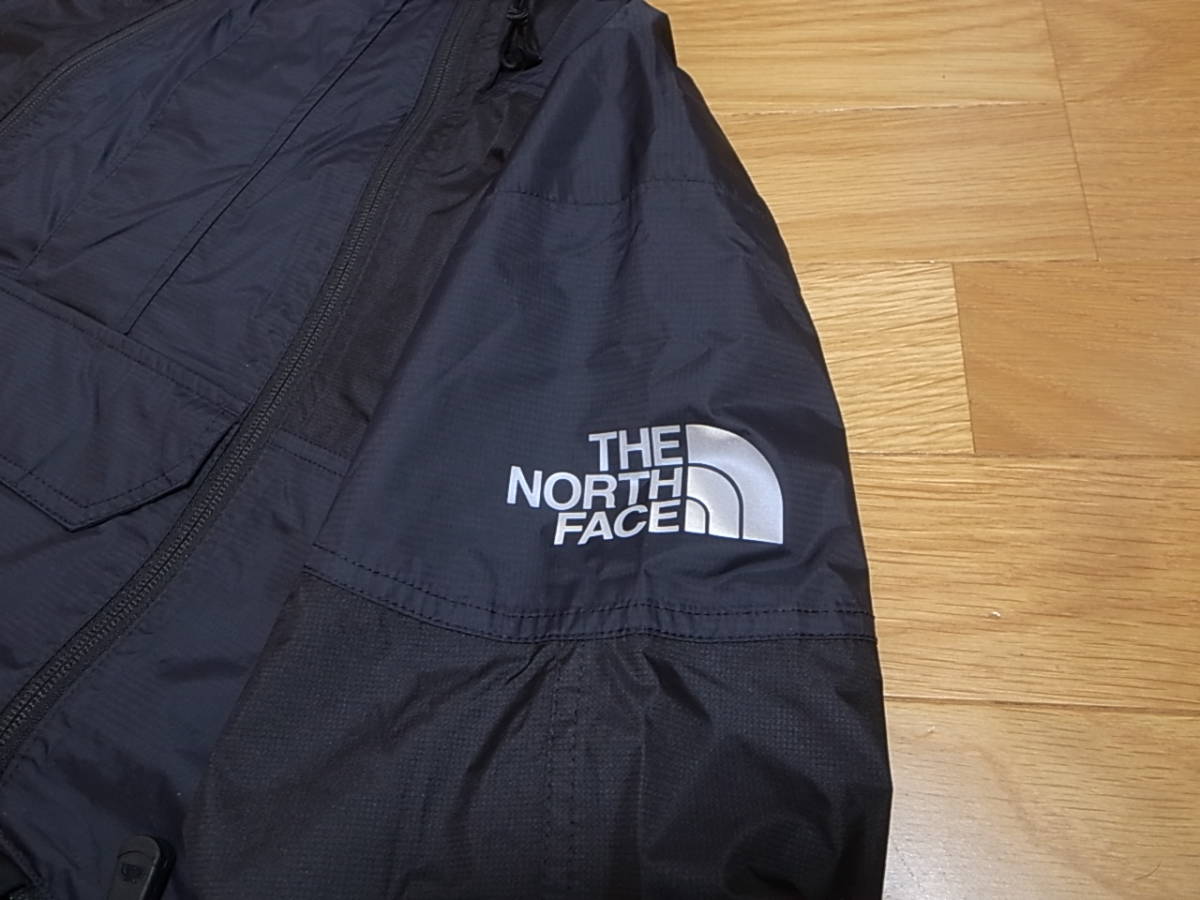 【送料無料 即決】海外限定 THE NORTH FACE STEEP TECH LIGHT RAIN JACKET M 新品 TNF BLACK 黒スティープテック ライトレイン ジャケット