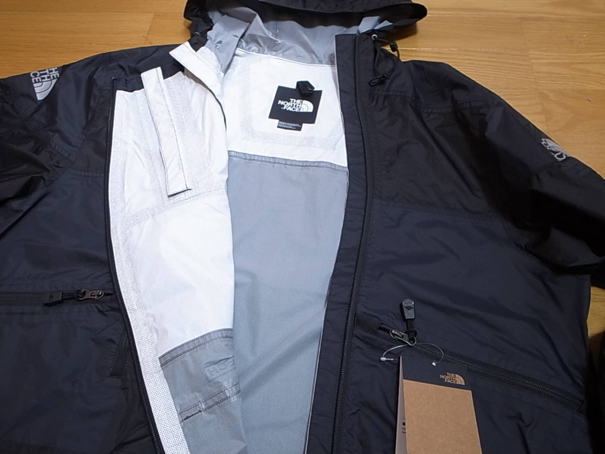 【送料無料 即決】海外限定 THE NORTH FACE STEEP TECH LIGHT RAIN JACKET M 新品 TNF BLACK 黒スティープテック ライトレイン ジャケット