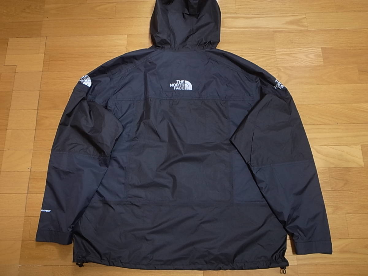 【送料無料 即決】海外限定 THE NORTH FACE STEEP TECH LIGHT RAIN JACKET M 新品 TNF BLACK 黒スティープテック ライトレイン ジャケット