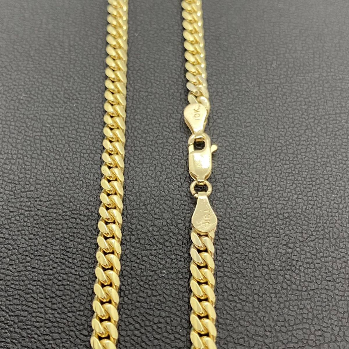 本物 10KT 10金 YG イエローゴールド 4m x 22inch (55cm 本物 10KT 10金 YG イエローゴールド 4m x 22inch (55cm