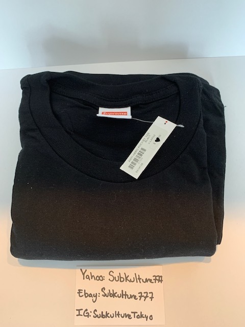 新品】 Supreme シュプリーム Tシャツ ANTI HERO Box Logo 黒 XL 希少