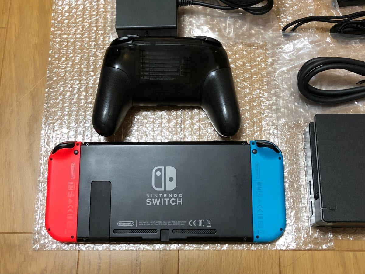 Nintendo Switch本体 ＋純正プロコン付き