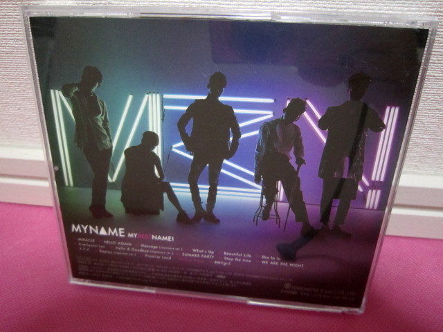 K-POP♪ MYNAME マイネーム 「MY BEST NAME」通常盤 日本盤CD ディスク傷無し良好！