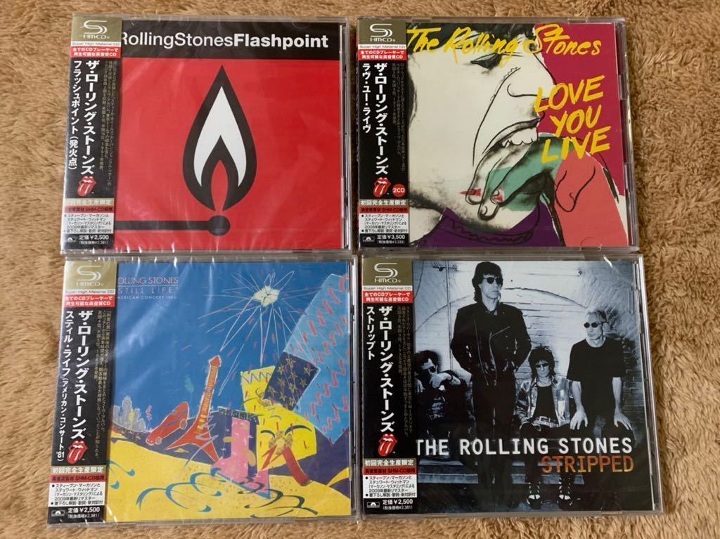 新品未開封　4枚セット　高音質国内盤SHM-CD ザ・ローリング・ストーンズ ダーティ・ワーク The Rolling Stones 送料無料_画像1