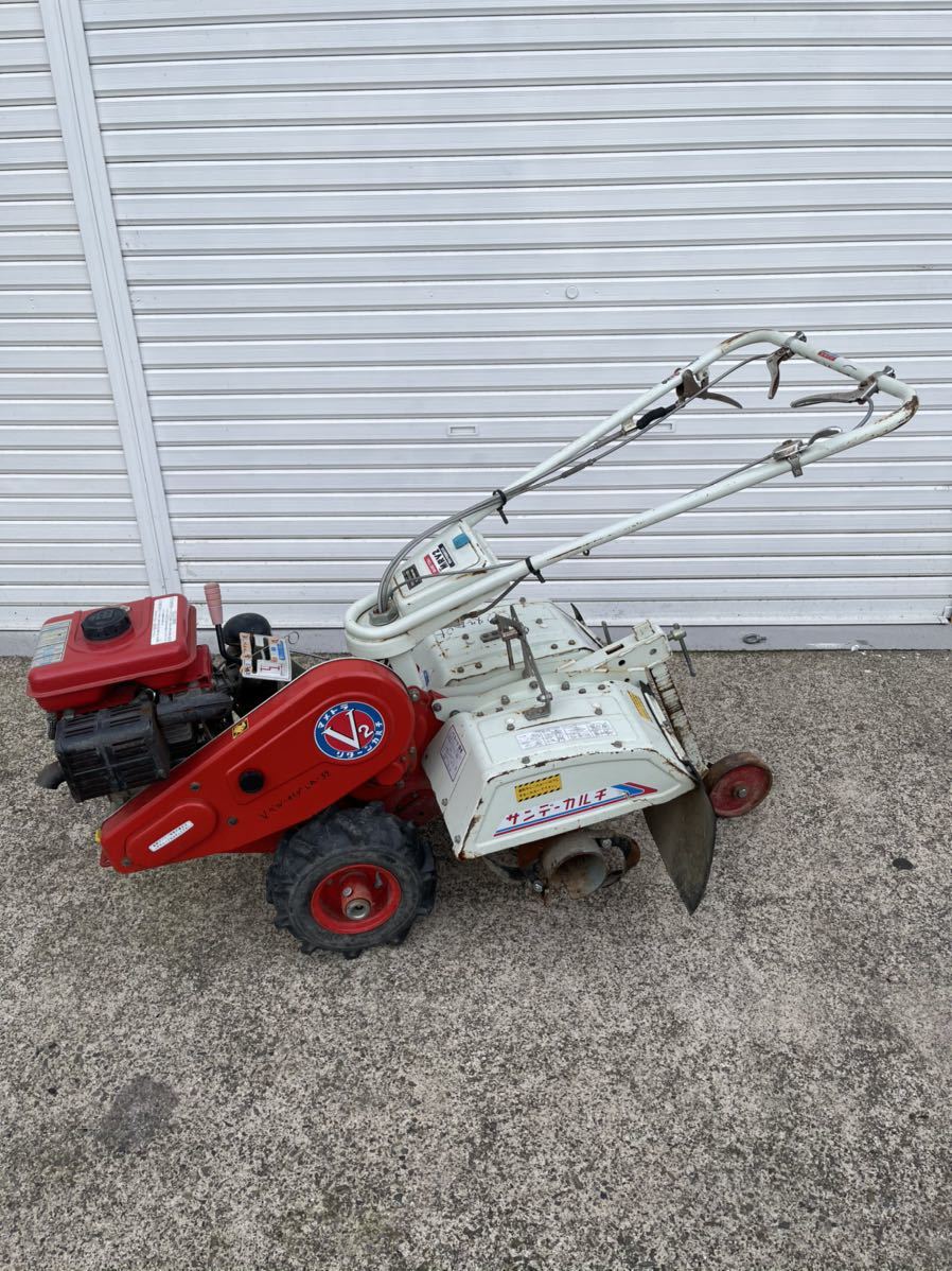 マメトラ リターンカルチ 家庭菜園 耕耘機 動作 ヤフオク!