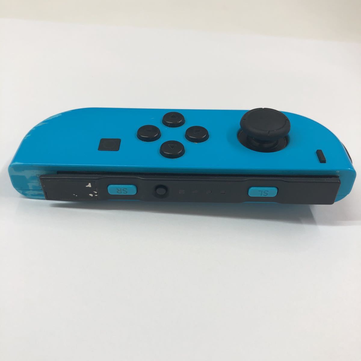 送料140円 動作確認済み Nintendo Switch Joy-Con ニンテンドースイッチジョイコン L ネオンブルー コントローラー 任天堂 左用 H21-259-1_画像3