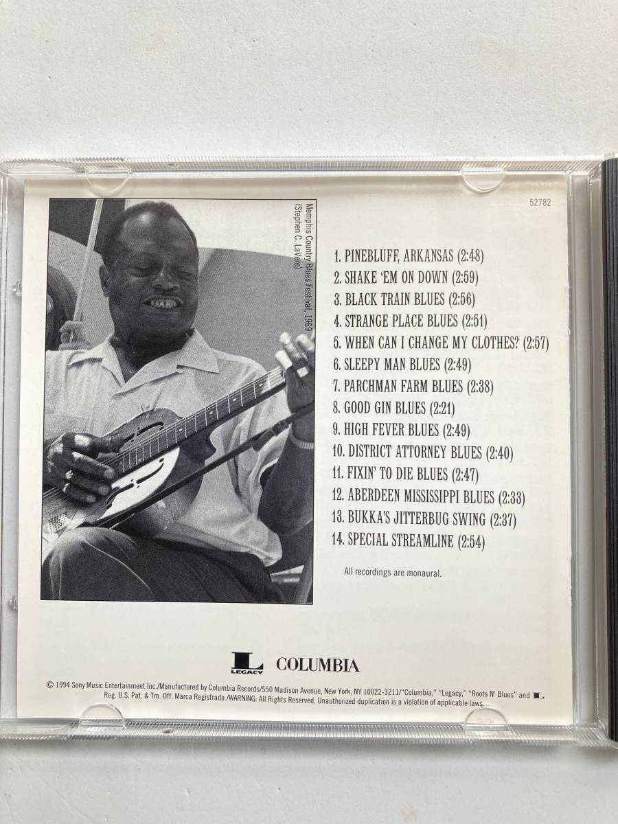 【ブルース】ブッカ・ホワイト（BUKKA WHITE）「COMPLETE BUKKA WHITE」(レア)中古CD、USオリジナル初盤、BL-1007_画像4