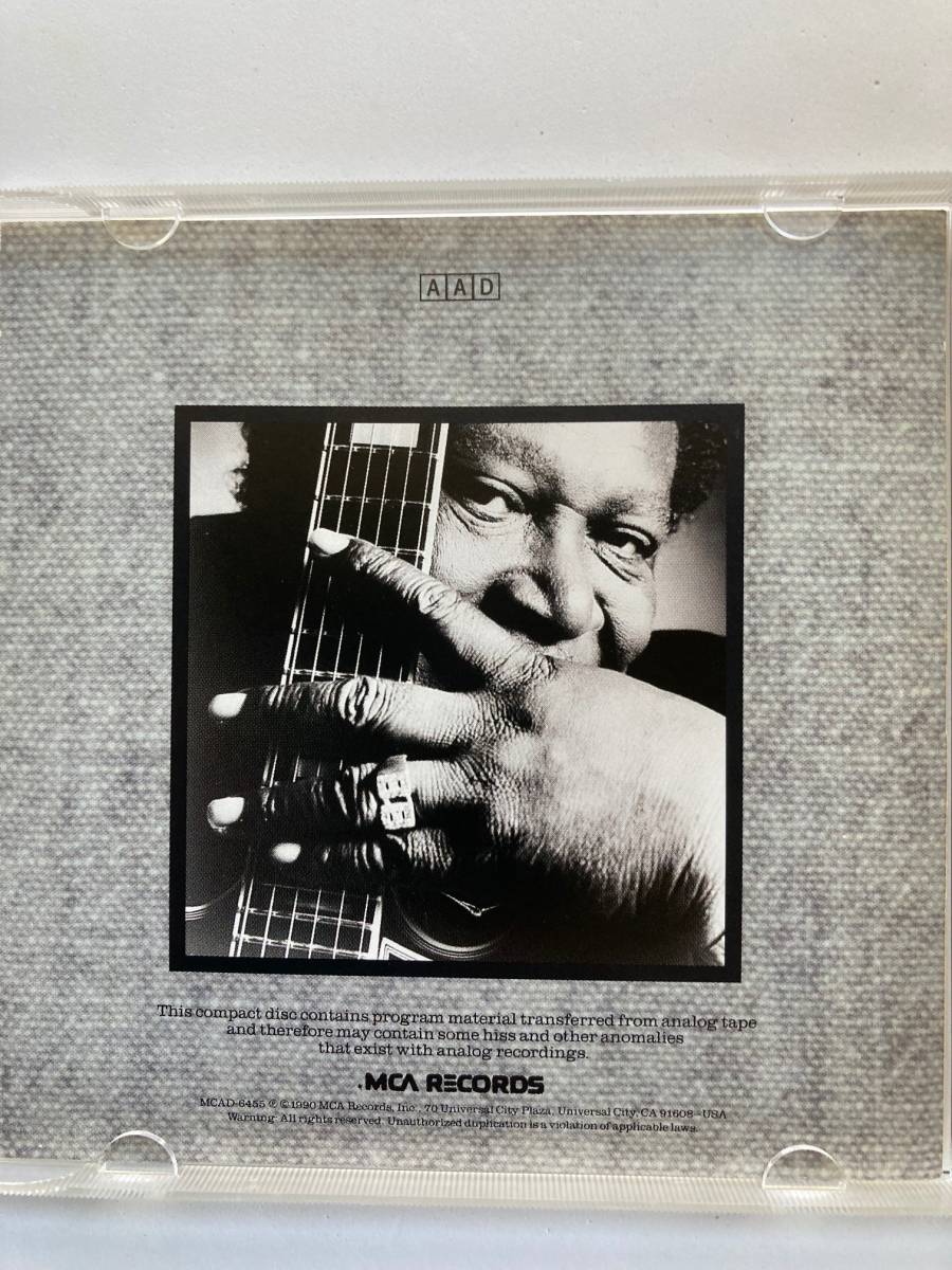 【ブルース】B.B.キング（B.B.KING)「LIVE AT SAN QUENTIN」中古CD、USオリジナル初盤、BL-1038_画像4