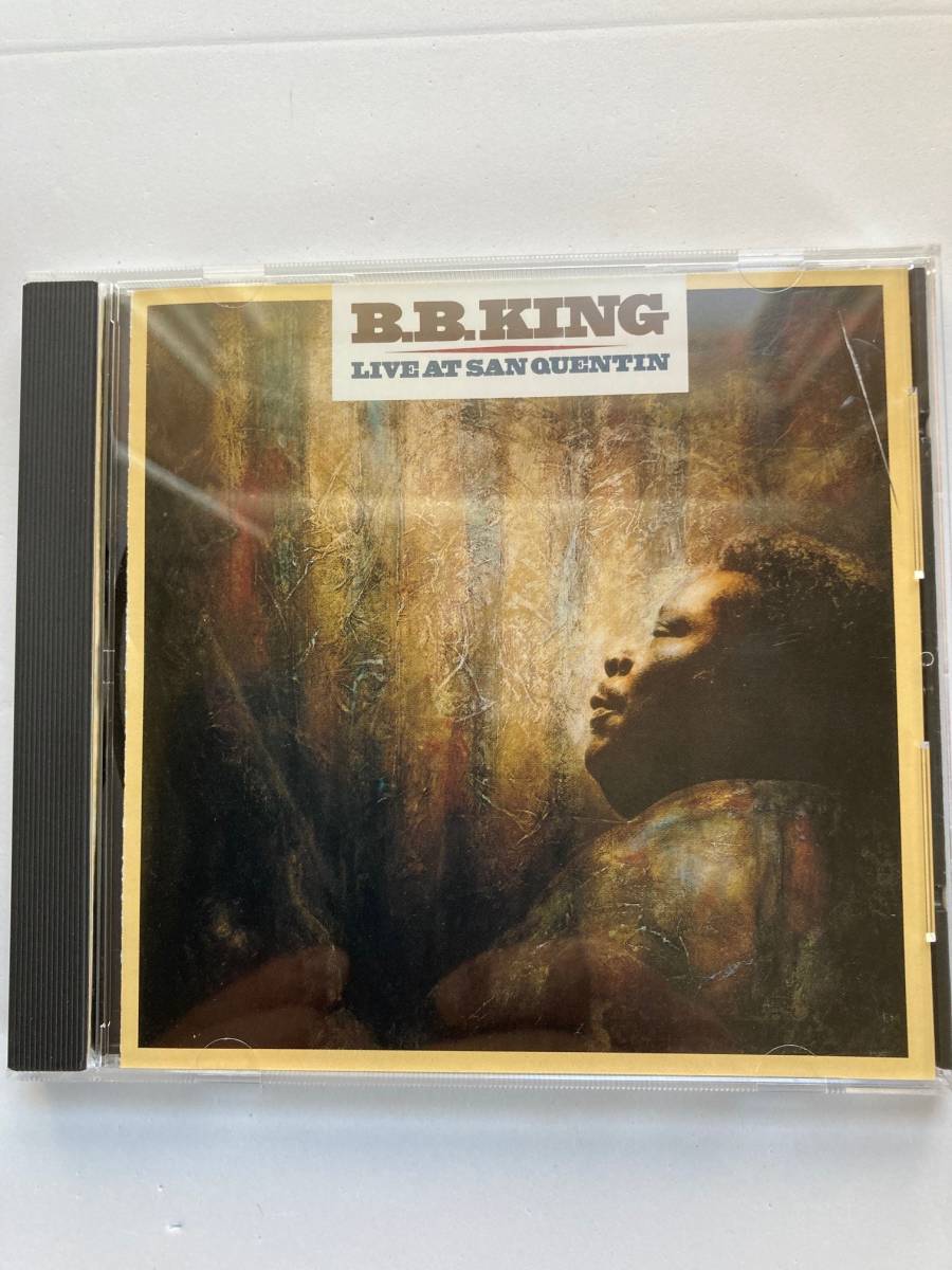 【ブルース】B.B.キング（B.B.KING)「LIVE AT SAN QUENTIN」中古CD、USオリジナル初盤、BL-1038_画像1