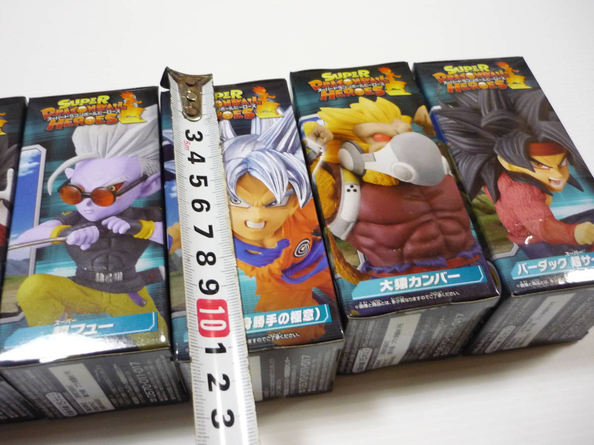 【送料無料】フィギュア スーパードラゴンボールヒーローズ ワールドコレクタブルフィギュア vol.5 全5種セット ドラゴンボール 未開封の画像5