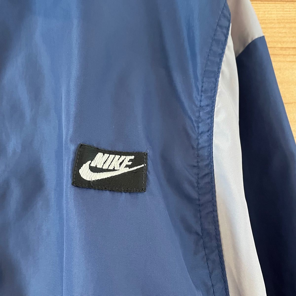 NIKE】90s 銀タグ ナイロンジャケット メッシュ ナイキ ハーフ NIKE】90s 銀タグ ナイロンジャケット メッシュ ナイキ ハーフ