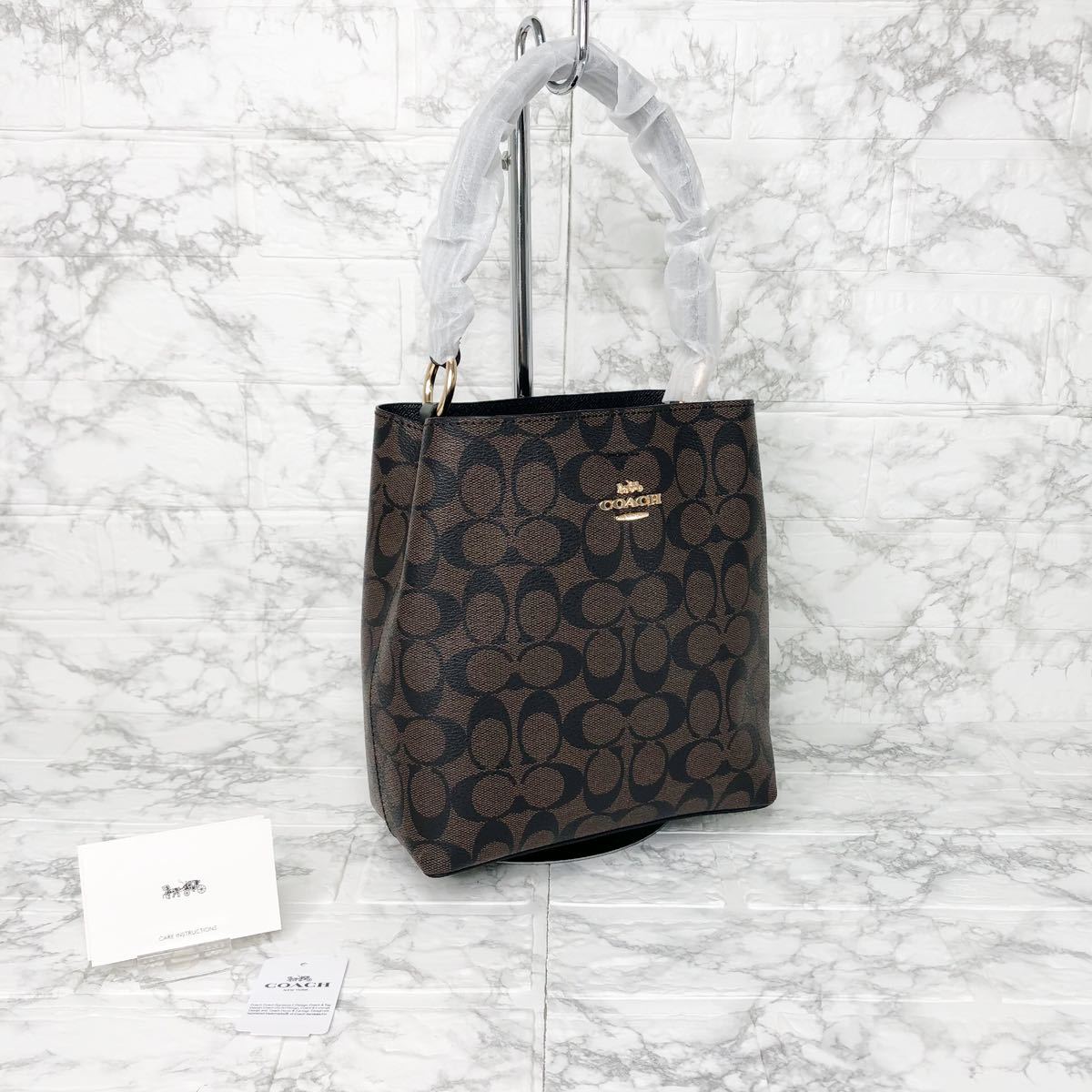 新品・未使用】COACH ハンドバッグ タウンバケット ショルダーバッグ