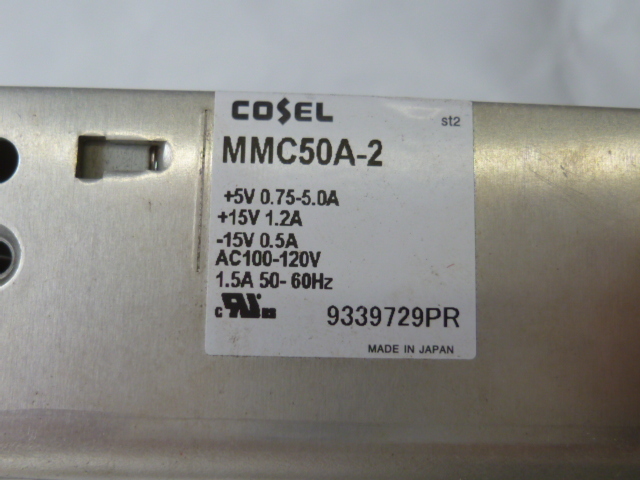 ★ COSEL MMC50A-2 ネオン用電源 パワーサプライ 中古品 大阪から AA2107J_画像6