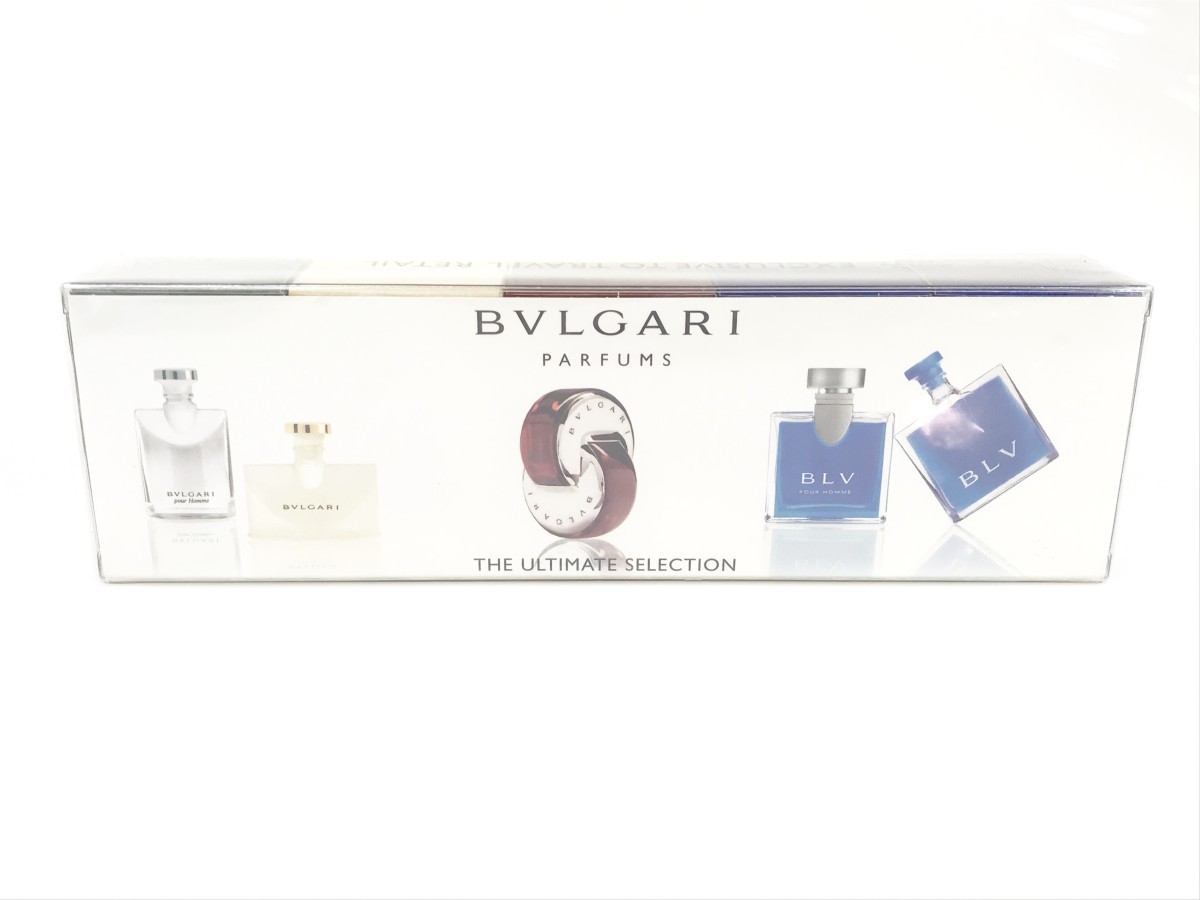 ブルガリ BVLGARI ミニチュア トラベル コレクション ボトル 5ml×5本 未使用 フィルム未開封 YK-2718 