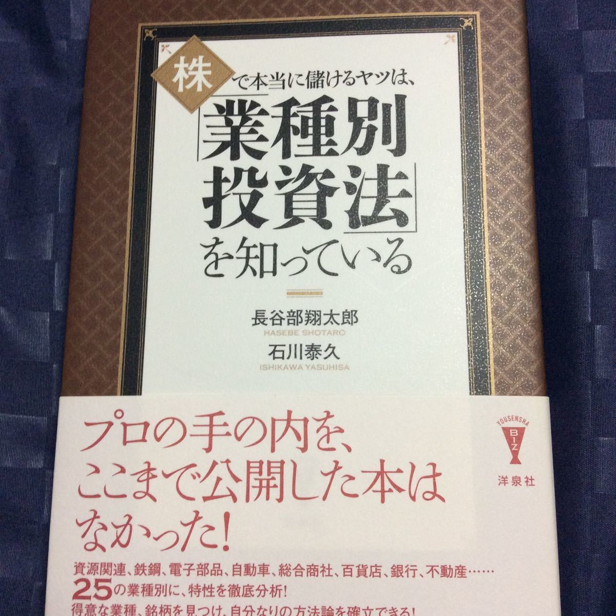 株で本当に儲けるヤツは、 「業種別投資法」 を知っている／長谷部翔太郎