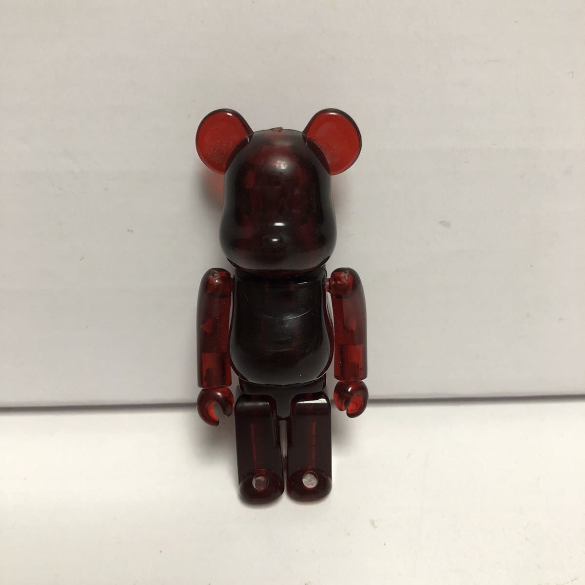 数2 激レア ベアブリック シリーズ14 ジェリービーン ワインレッド　開封済み　(BE@RBRICK jellybean)_画像1