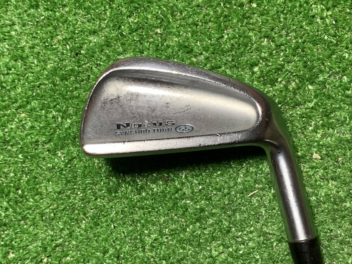 【AI-1445】中古　単品アイアン　MIZUNO ミズノ　Notus　SYNCHRO TURN　55　7番アイアン　純正カーボン　Flex 7_画像1