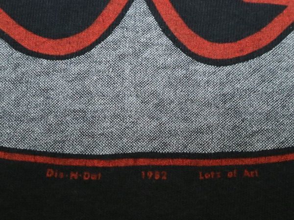 デッドストック 1982年 USA製 WAYLON JENNINGS ビンテージ 半袖 Tシャツ US- XL サイズ シングルステッチ // カントリー ミュージック_画像5