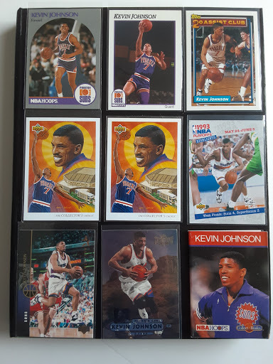 NBA KEVIN JOHNSON HOOPS , 92-93 UPPER DECK , Topps , Skybox 8枚+１CollectABook _画像1