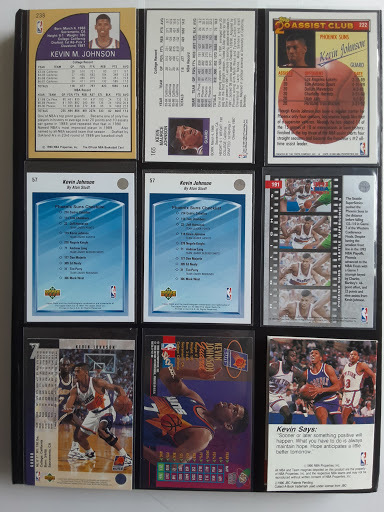 NBA KEVIN JOHNSON HOOPS , 92-93 UPPER DECK , Topps , Skybox 8枚+１CollectABook _画像8