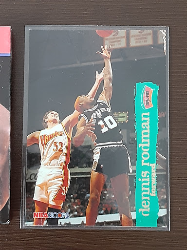 NBA Dennis Rodman Hoops カード１枚　+　CollectAbook 1部_画像3