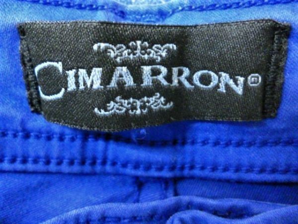 CIMARRON シマロン レディース ストレッチパンツ CIMS14-552 【SIZE26】 ブルー 15800円