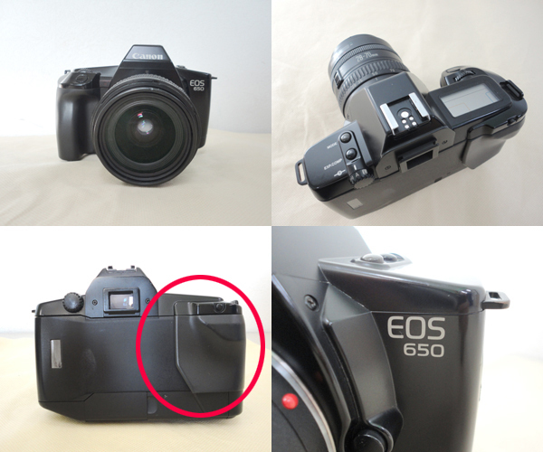 ジャンク品 キャノン フィルムカメラ 3台セット EOS-630 650 1000QD CANON 札幌市 屯田店_画像4