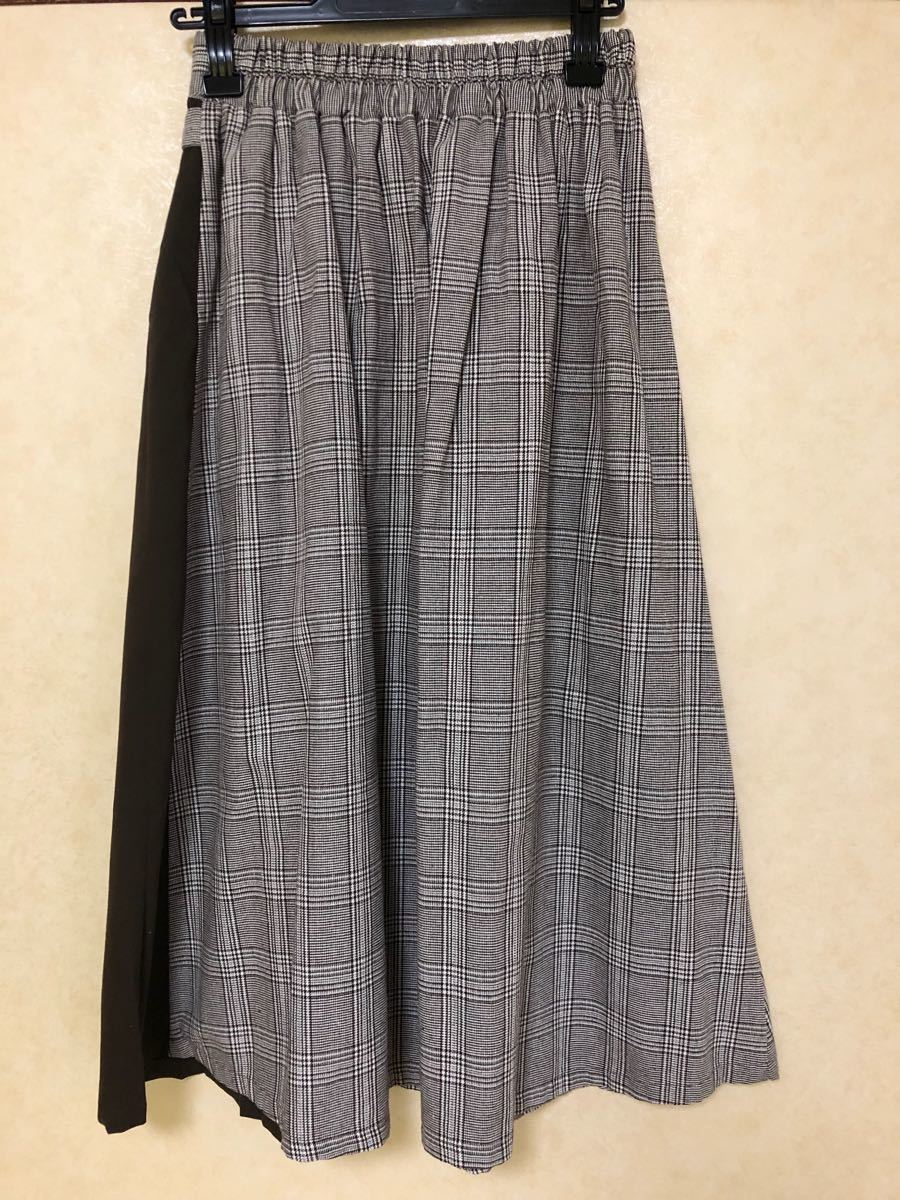CHARM BERRY TIC チェック ロングスカート 未使用