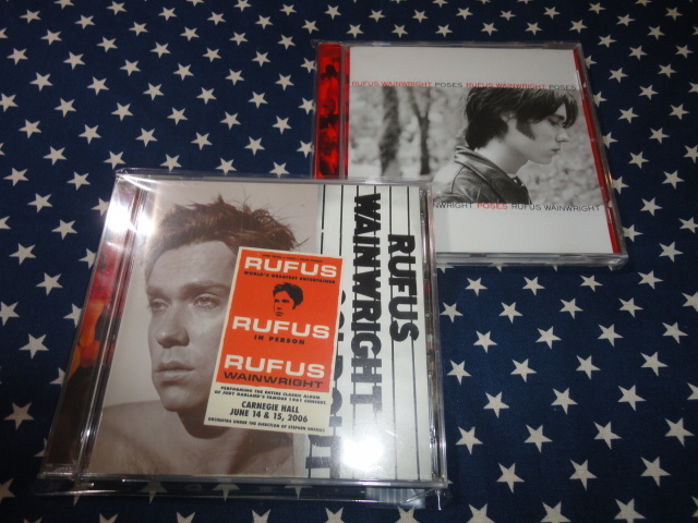 RUFUS WAINWRIGHT『POSES』+『RUFUS DOES JUDY』2枚 廃盤良好_画像1