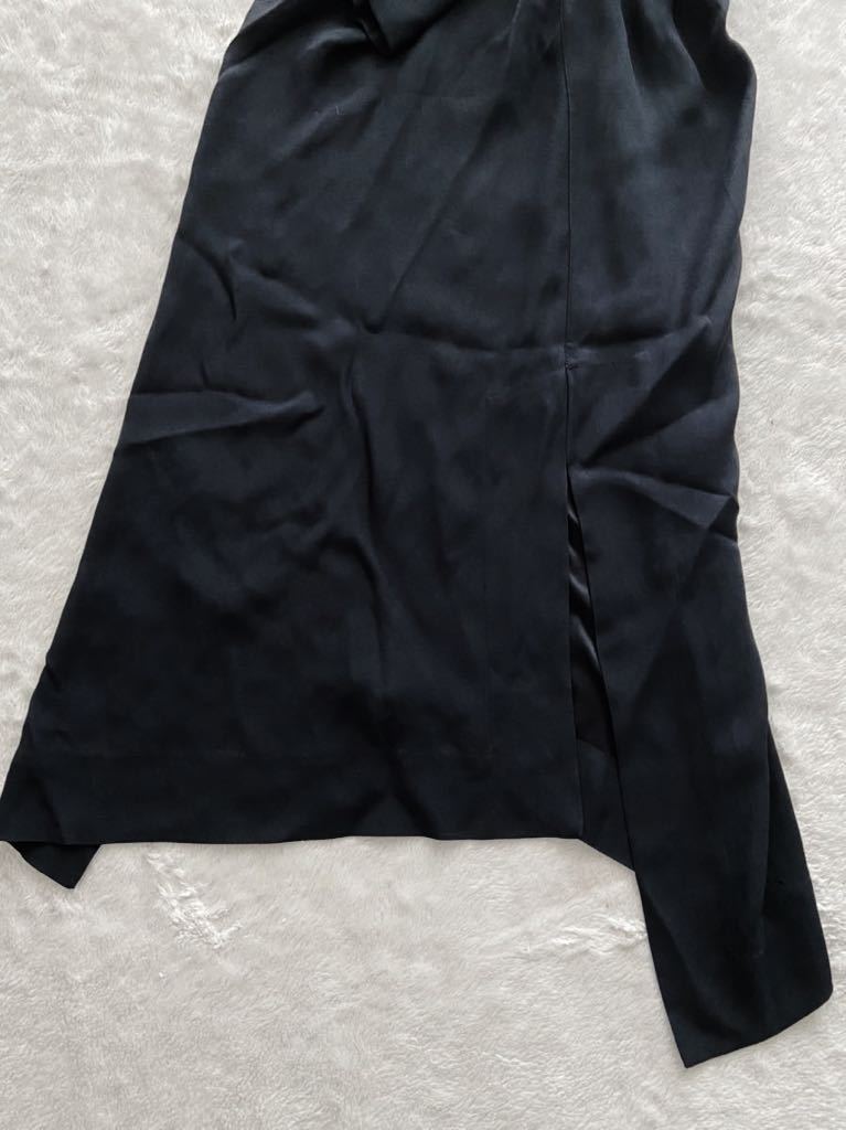 2018年購入 定価19万 タグ付き Vivienne Westwood size40 イタリア製ワンピースドレス ブラック 黒 ヴィヴィアンウエストウッド (P)_画像4