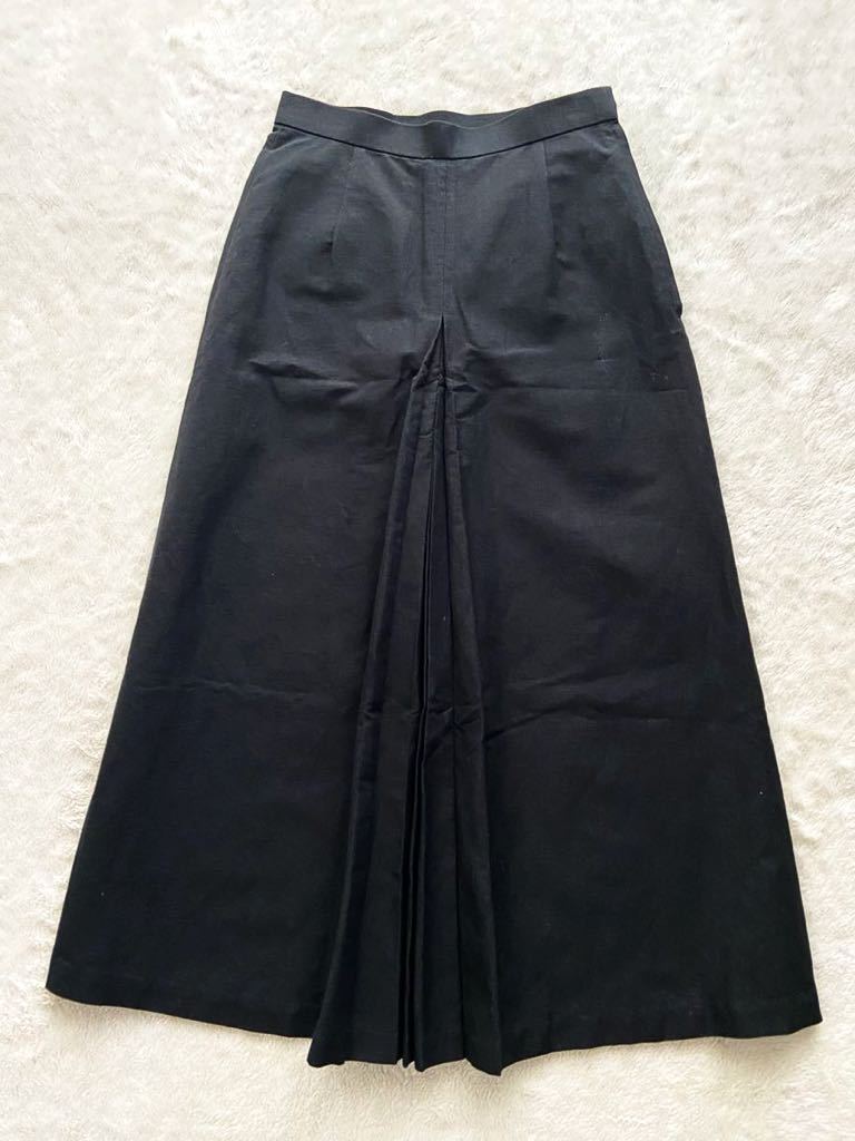 新しいスタイル ブラックロングフレアスカート sizeS GARCONS des COMME tricot 黒 コムデギャルソン トリコ フレアースカート、ギャザースカート（ロング）