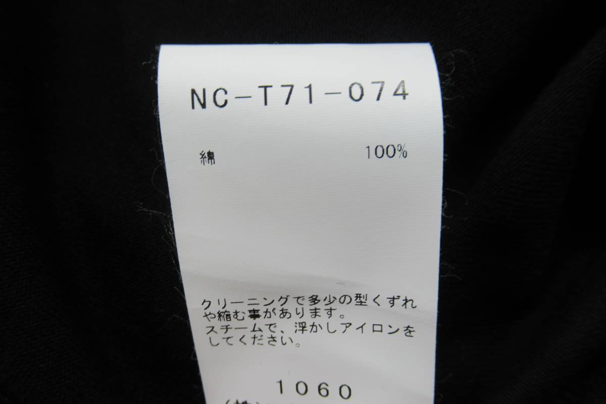 19aw B yohji yamamoto スタッズ付デザインカットソー NC-T71-074_画像10