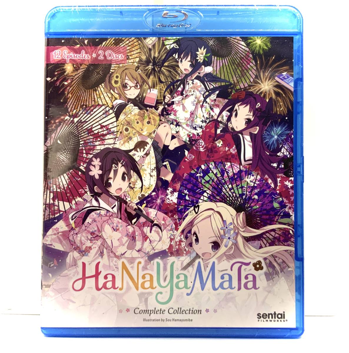 【送料無料】　新品　ハナヤマタ　Blu-ray　北米版ブルーレイ