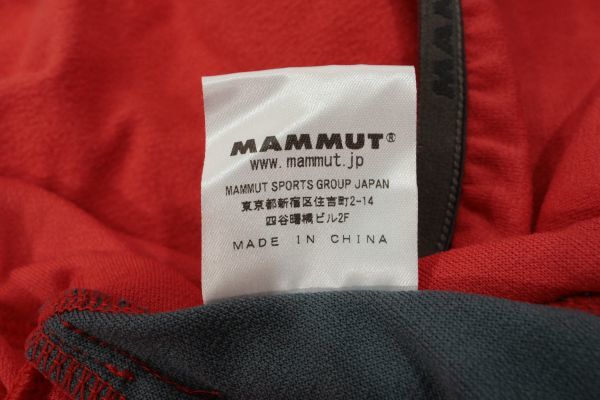 Used】MAMMUT マムート EXCURSION LIGHT FLEECE ジップアップ フリース