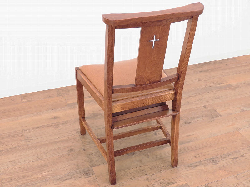 NEW即納 ヤフオク! - 十字架のくり抜きがあるイギリスの古い教会椅子... 国産大人気