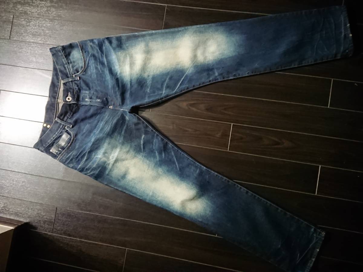 G-STAR RAW♪BLADES TAPERED♪Italy♪ジースター♪傑作♪復刻版♪W34 L32♪50814 5166 89_美しく洗練されたシルエット♪