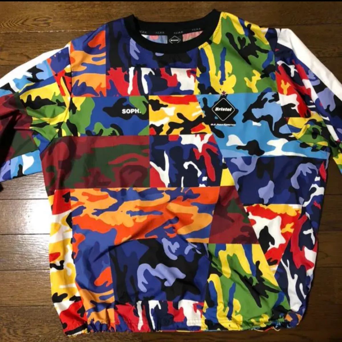 F.C. Real Bristol ブリストル 美品ピステ ナイロン トップス ロングT
