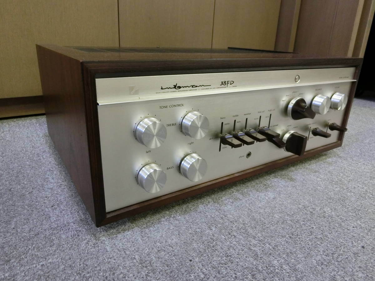 ラックスマン LUXMAN MODEL SQ38FD MK-Ⅱ改 メンテ済 元箱付 ラックスマン SQ38fd