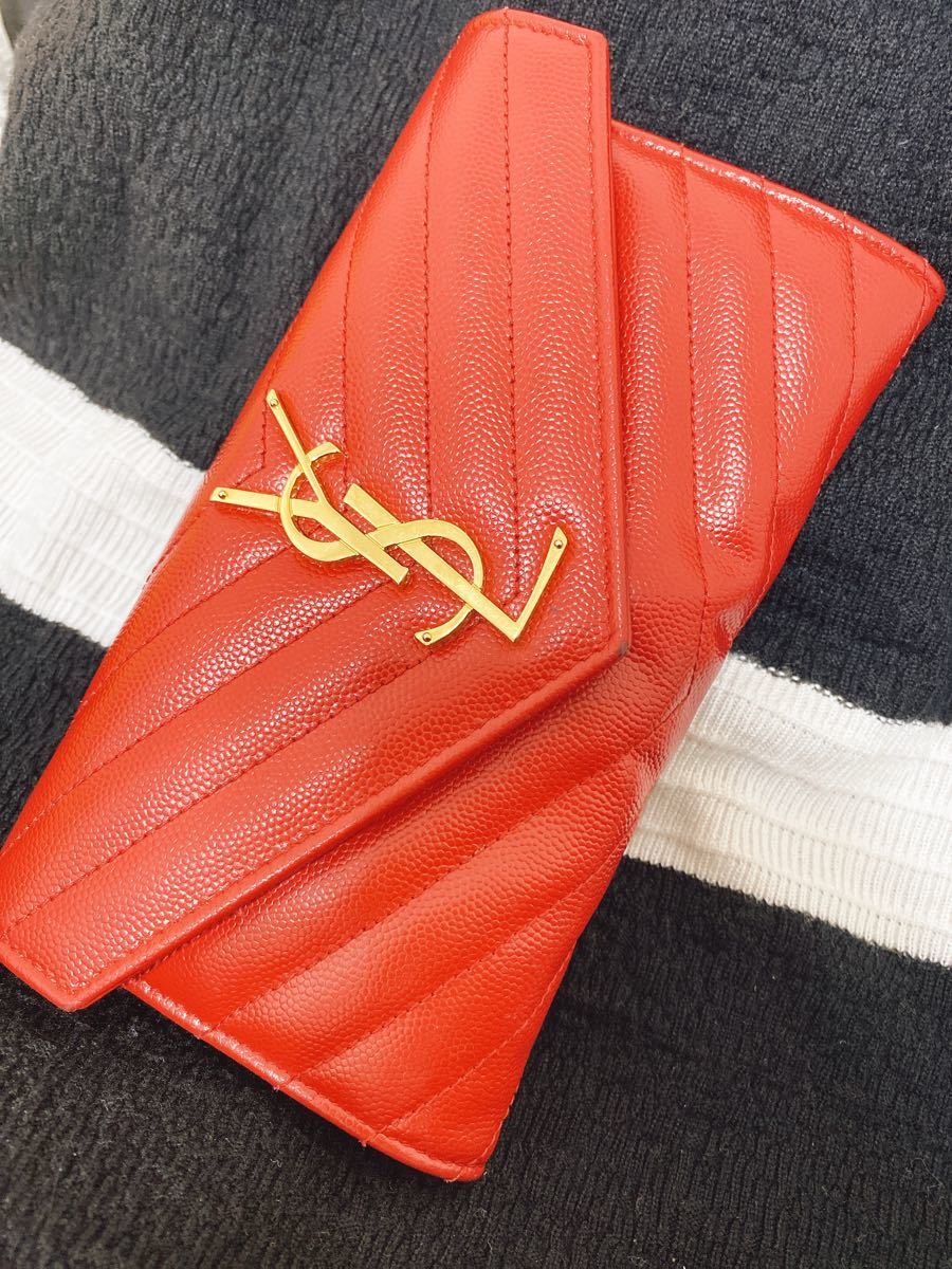 YSL 長財布|