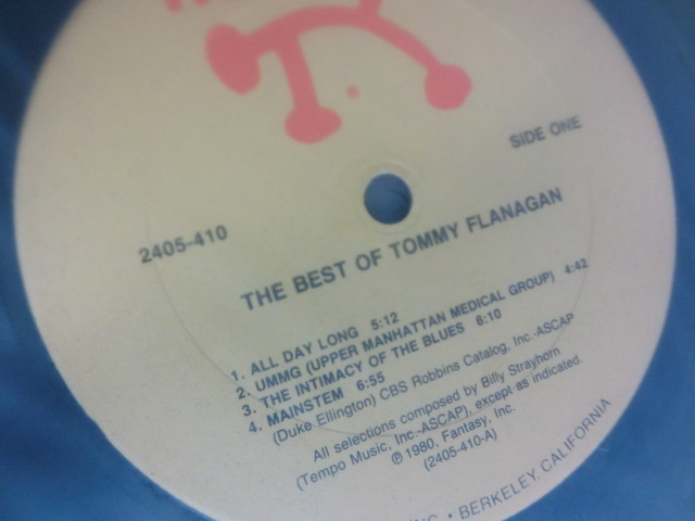 ★THE BEST OF/TOMMY FLANAGAN/レコード/LP★_画像4