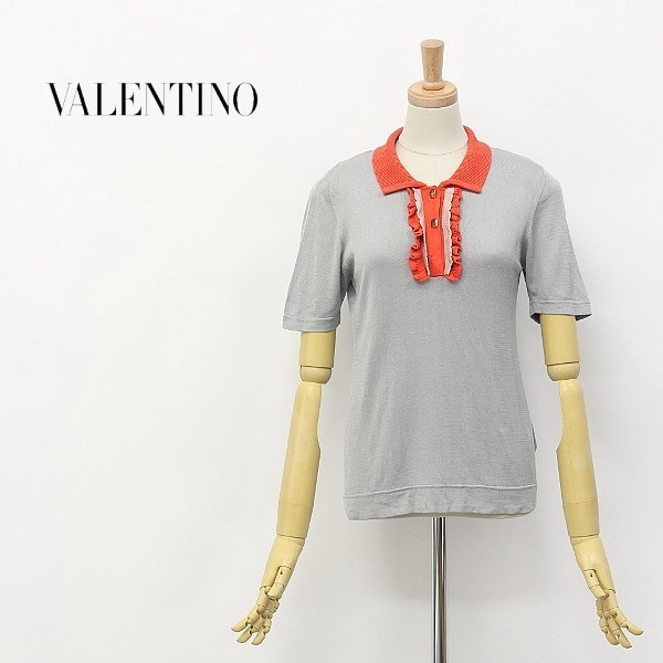 82%OFF!】 VAL by VALENTINO ヴァレンティノ ニットポロシャツ ウール