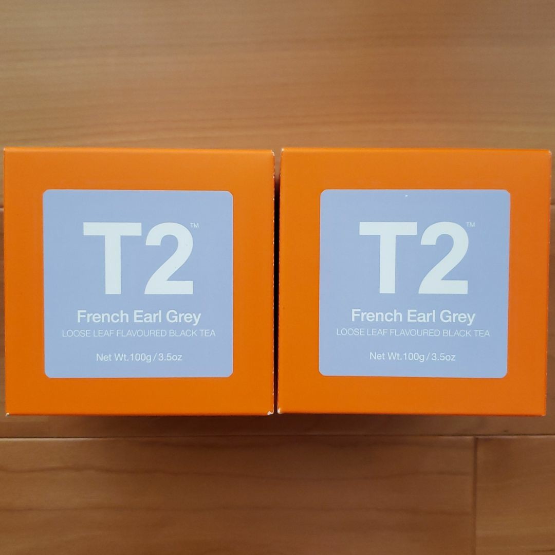 【新品　2箱　200g】T2紅茶　ティーツー　T2 tea　フレンチアールグレイ　アールグレー　マリアージュフレール　フォション