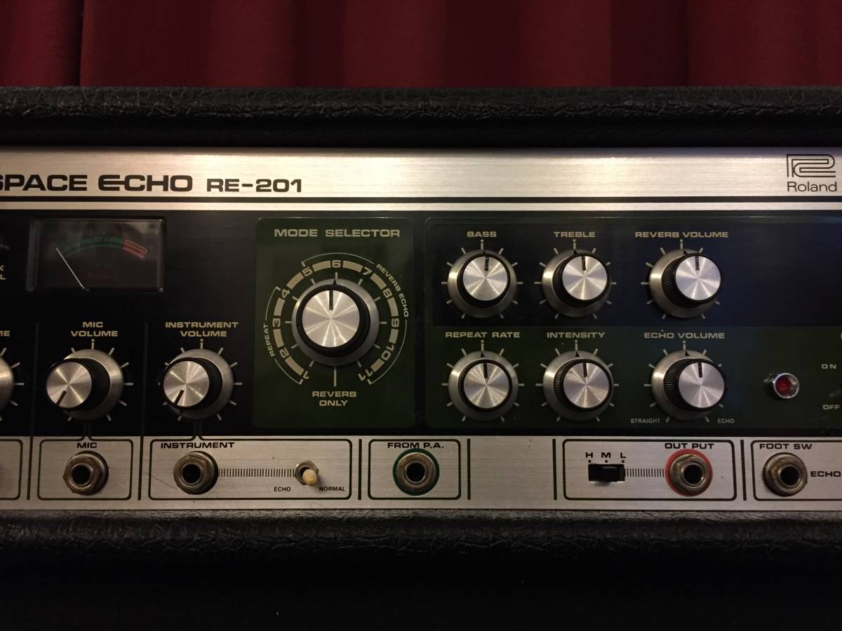 Roland SPACE ECHO RE-201 Space eko - eko - чейнджер балка ( полный техническое обслуживание завершено. исправно работающий товар ) Roland лента eko -RE201 RE301