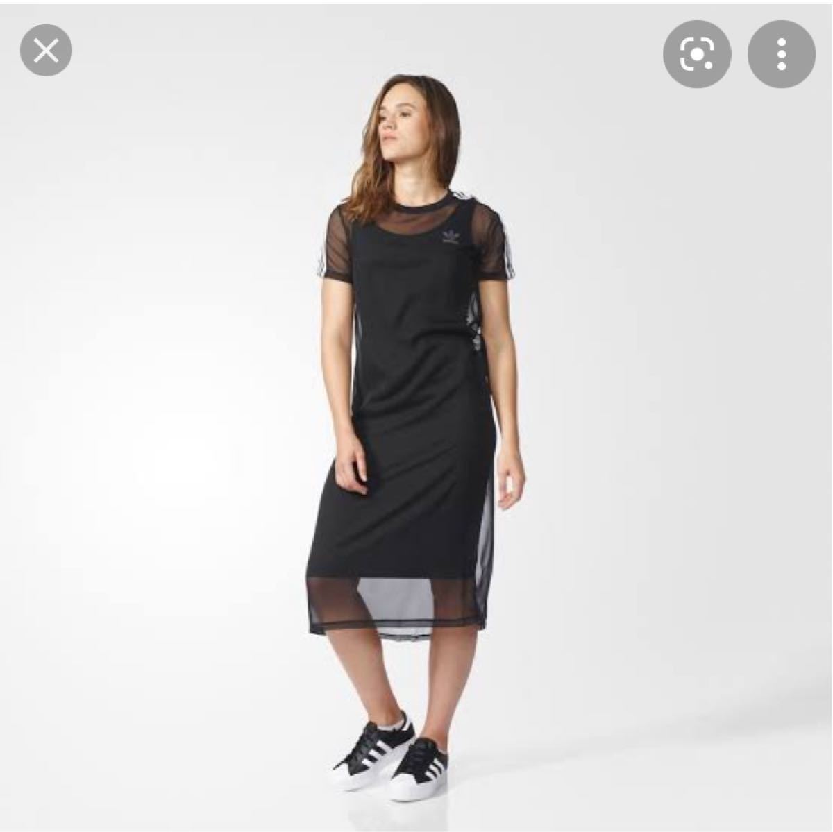 adidas★シースルーワンピース adidas originals シースルー ワンピース|Yahoo!フリマ(旧