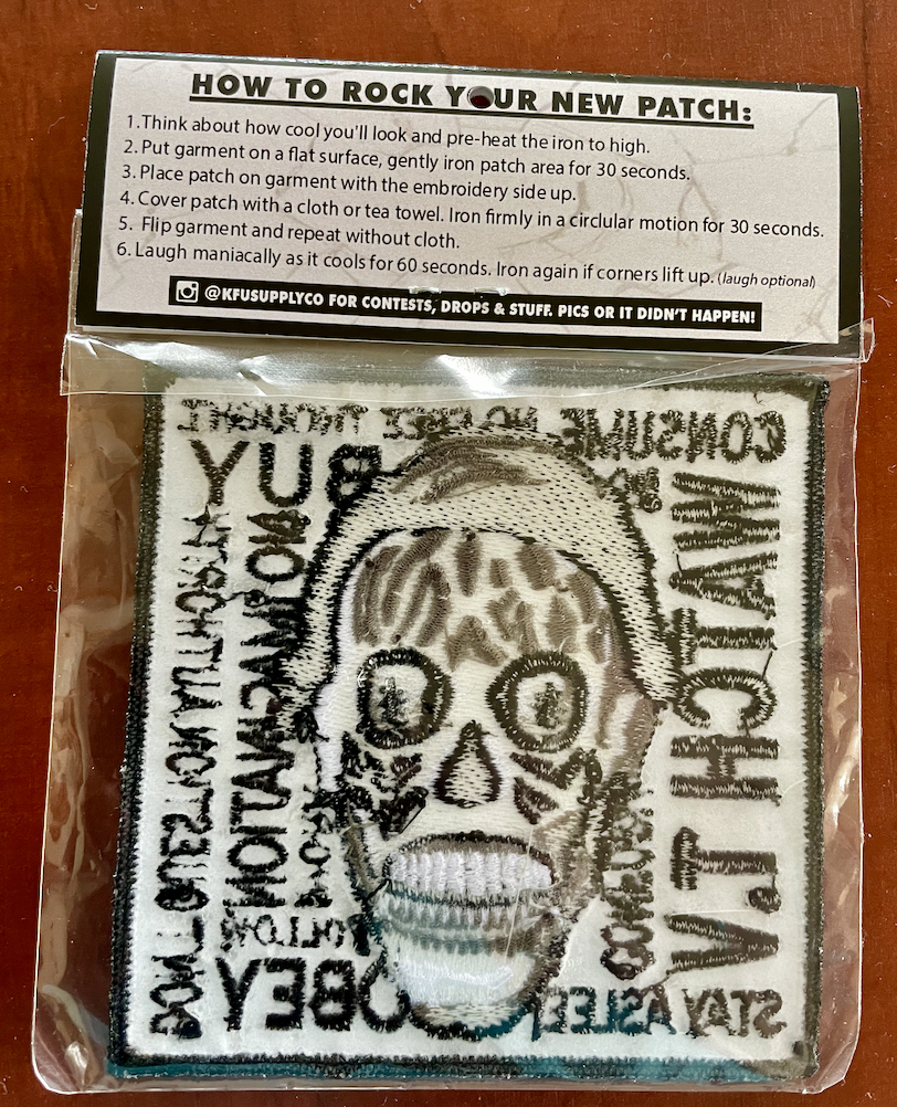 ゼイリブ THEY LIVE パッチ ★★★★★ 新品 レア！_画像5