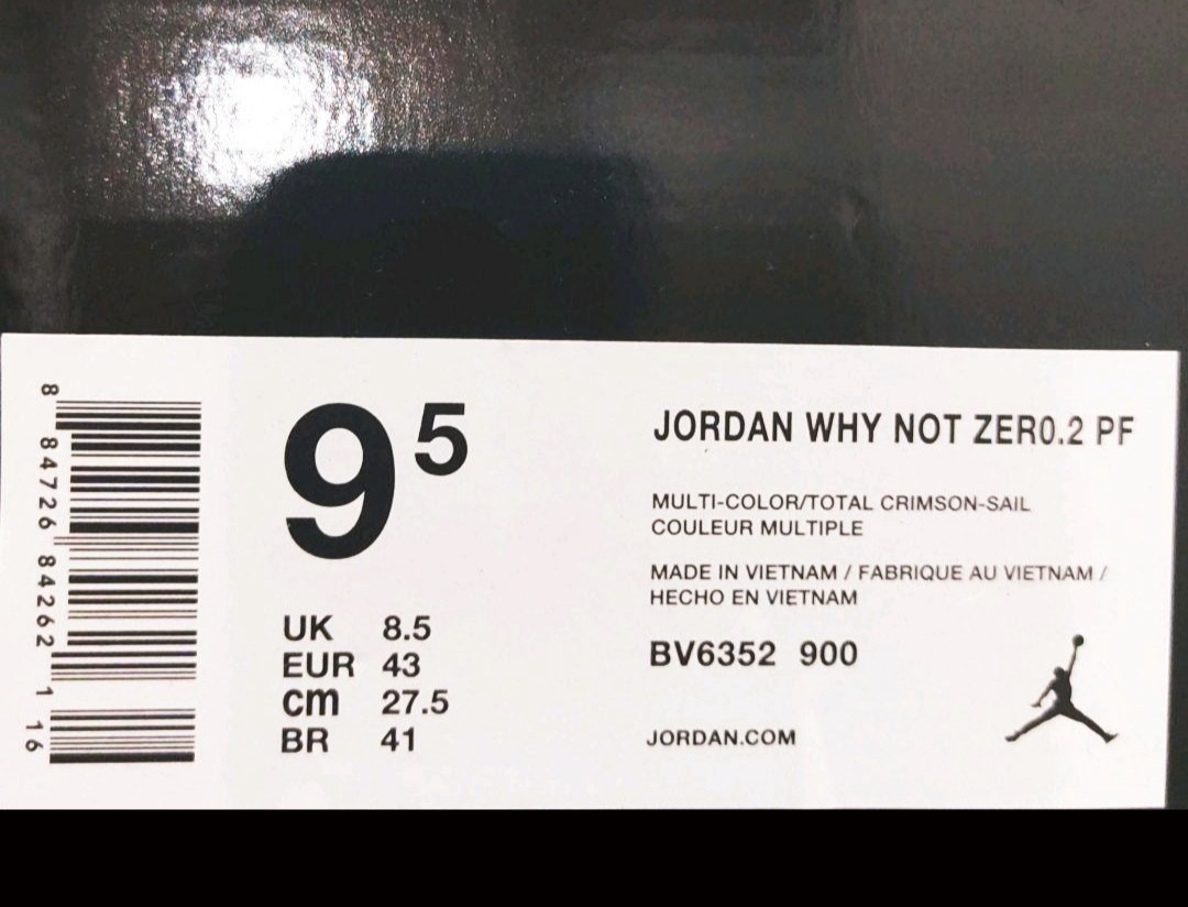 JORDAN WHY NOT ZERO 2