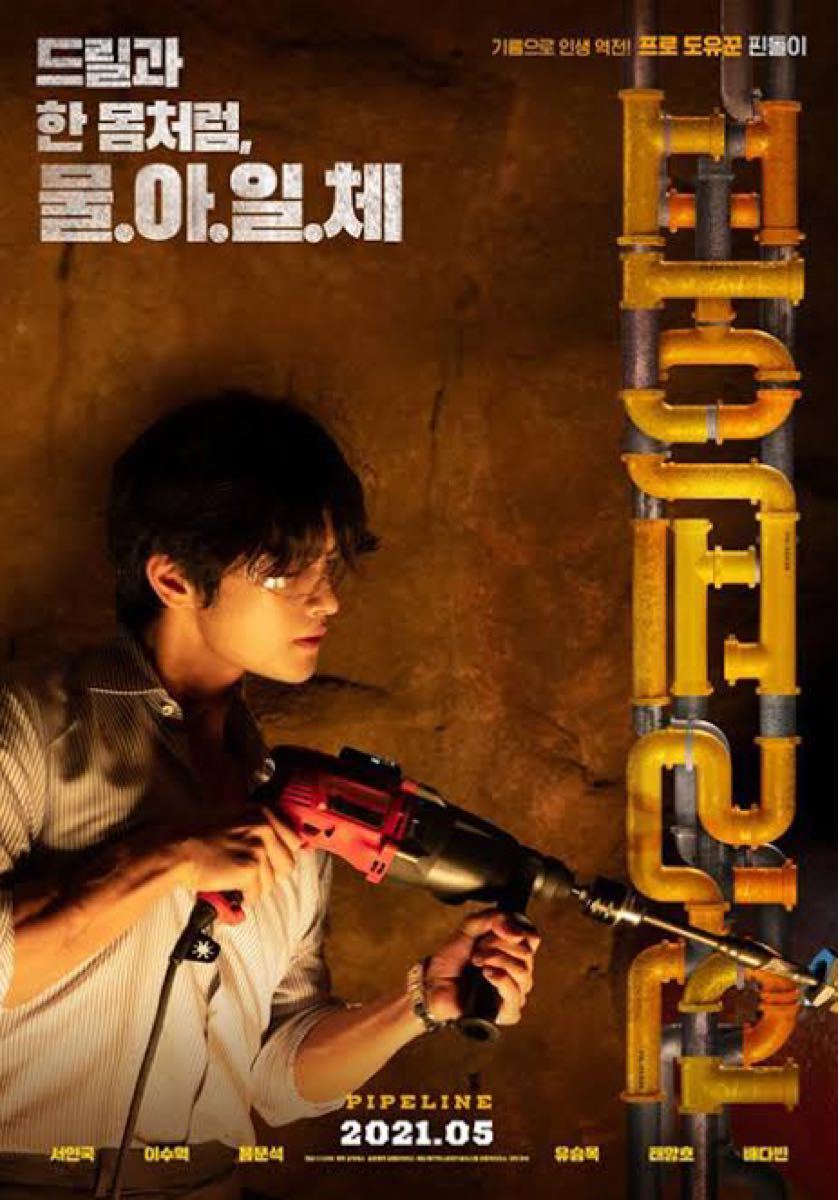 ソ・イングク 韓国映画「パイプライン」日本語字幕  DVDレーベル印刷付