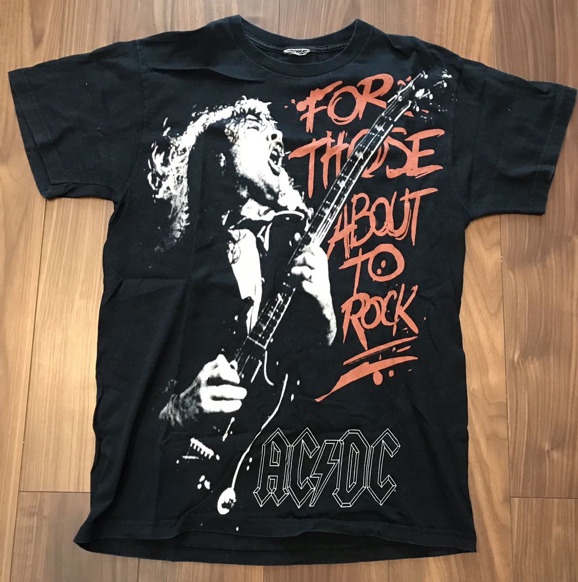 Yahoo!オークション - AC/DC Tシャツ 甲本ヒロト アンガスヤング