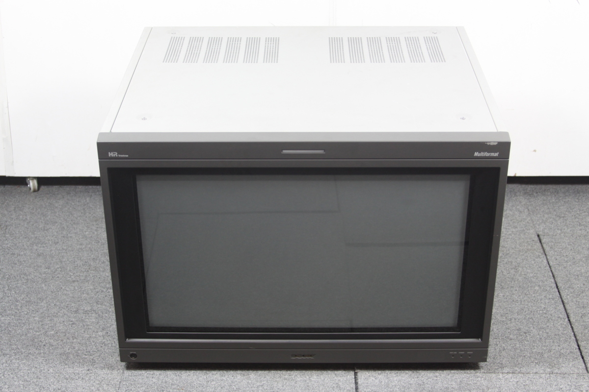 〇SONY BVM-A32E1WM CRT マスターモニター ブラウン管 TRINITRON COLOR VIDEO MONITOR トリニトロン カラービデオ BKM-15R【保証品】_画像4