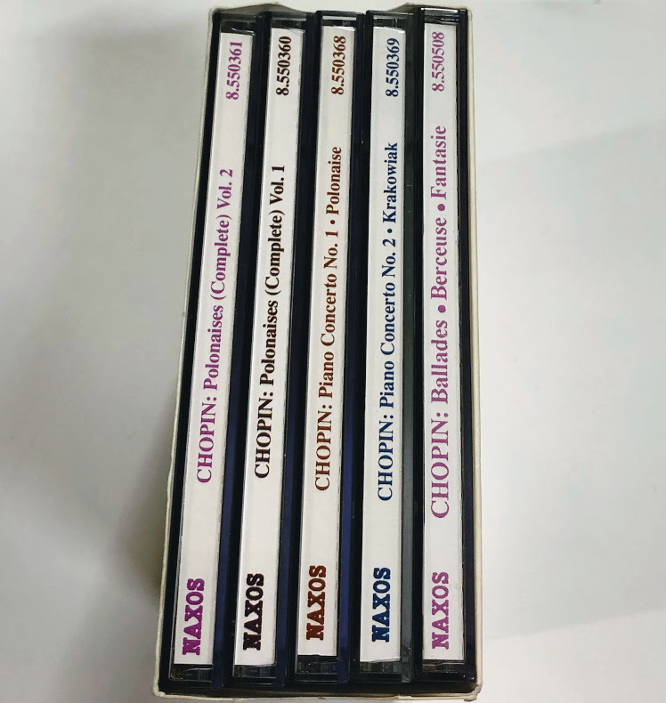 ショパン CHOPIN ピアノ 5CD Piano Music Complete Vol.3 ★即決★ NAXOS ※カバーケース痛みあり_画像3